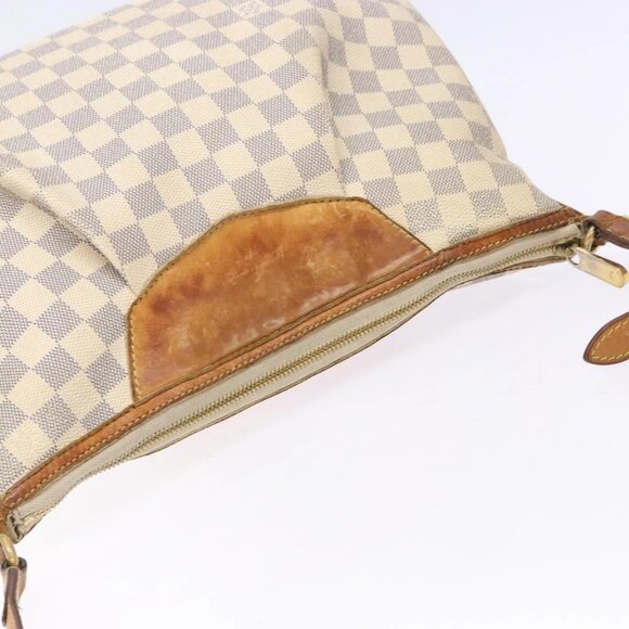 LOUIS VUITTON Damier Azur Siracusa MM Shoulder Bag - Picture 11 of 16
